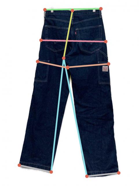 中古・古着通販】LEVI'S (リーバイス) WORKWEAR 568 STAY LOOSE