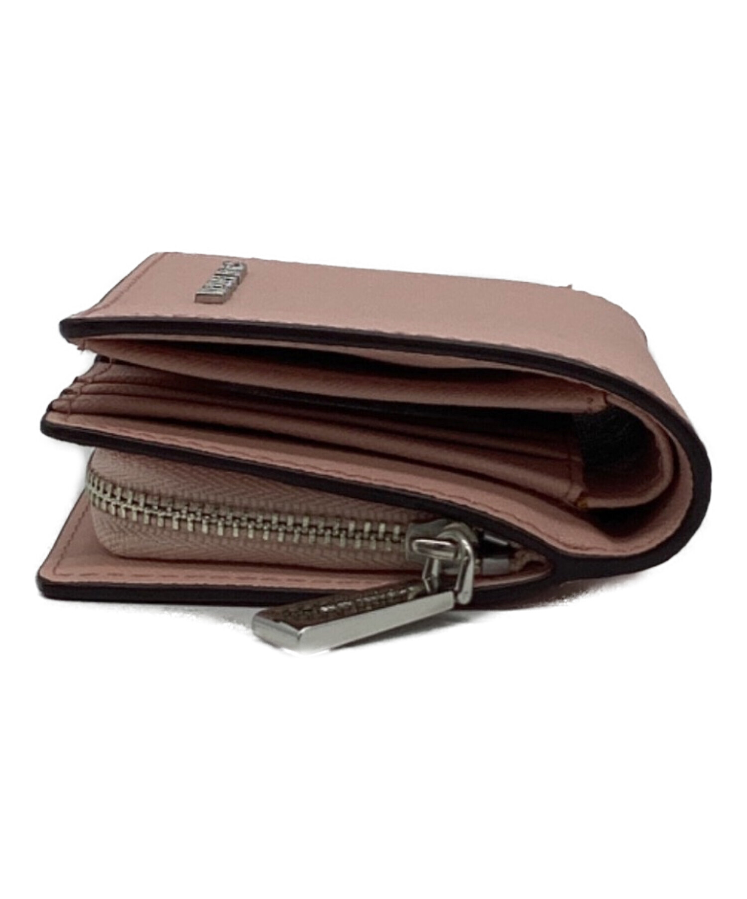 中古・古着通販】MICHAEL KORS (マイケルコース) 2つ折り財布 ピンク