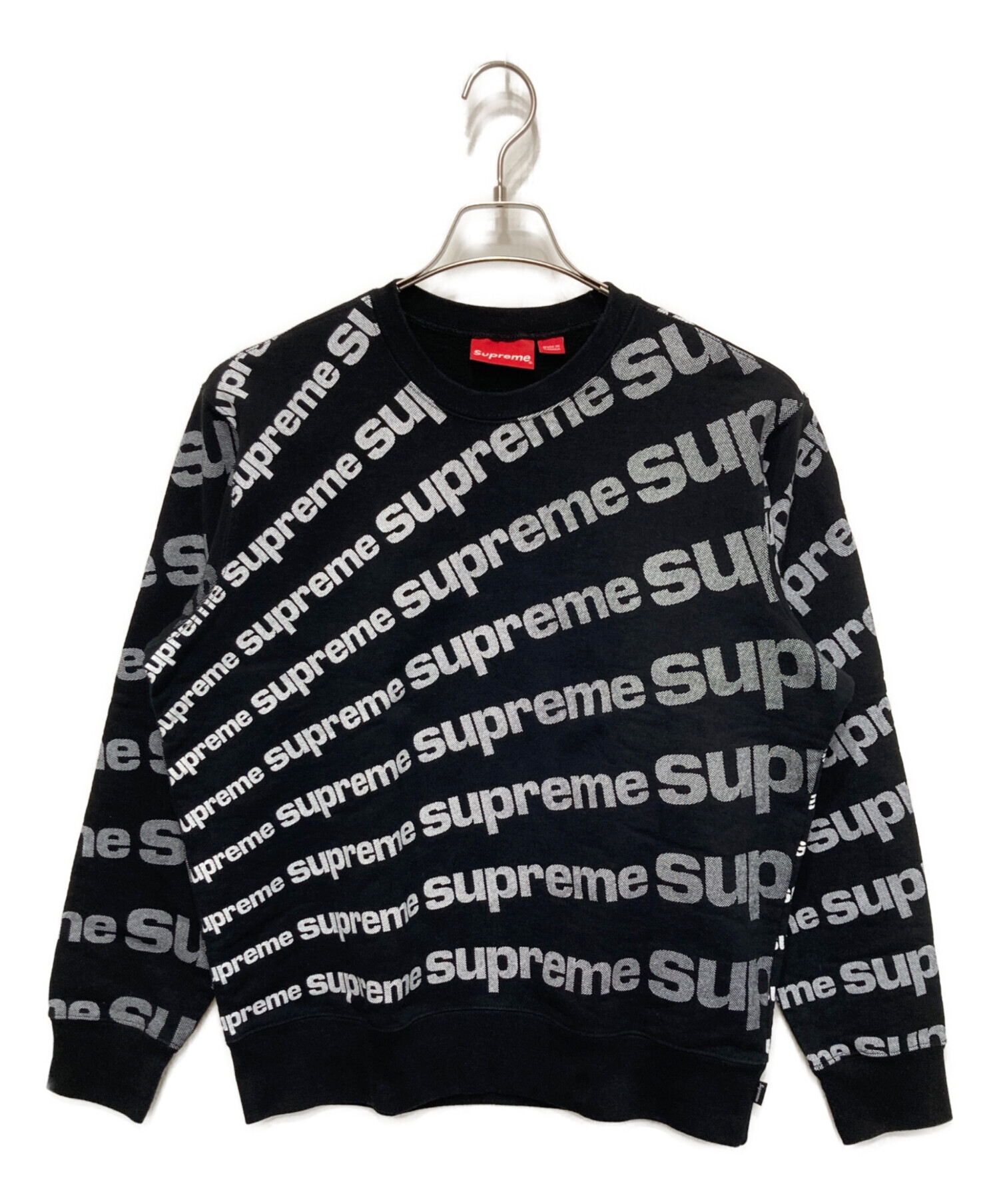 中古・古着通販】Supreme (シュプリーム) Radial Crewneck ブラック 