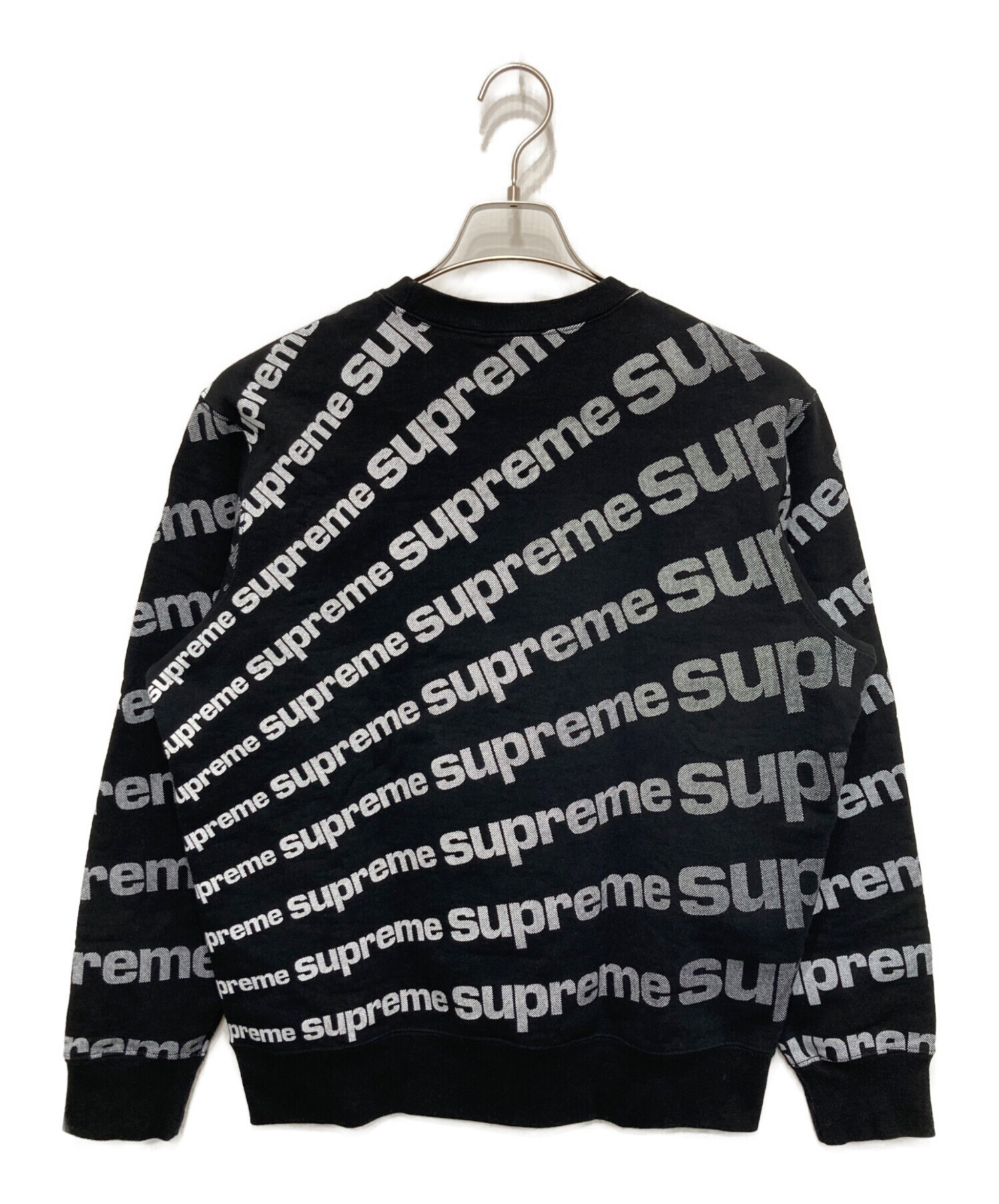 中古・古着通販】Supreme (シュプリーム) Radial Crewneck ブラック 
