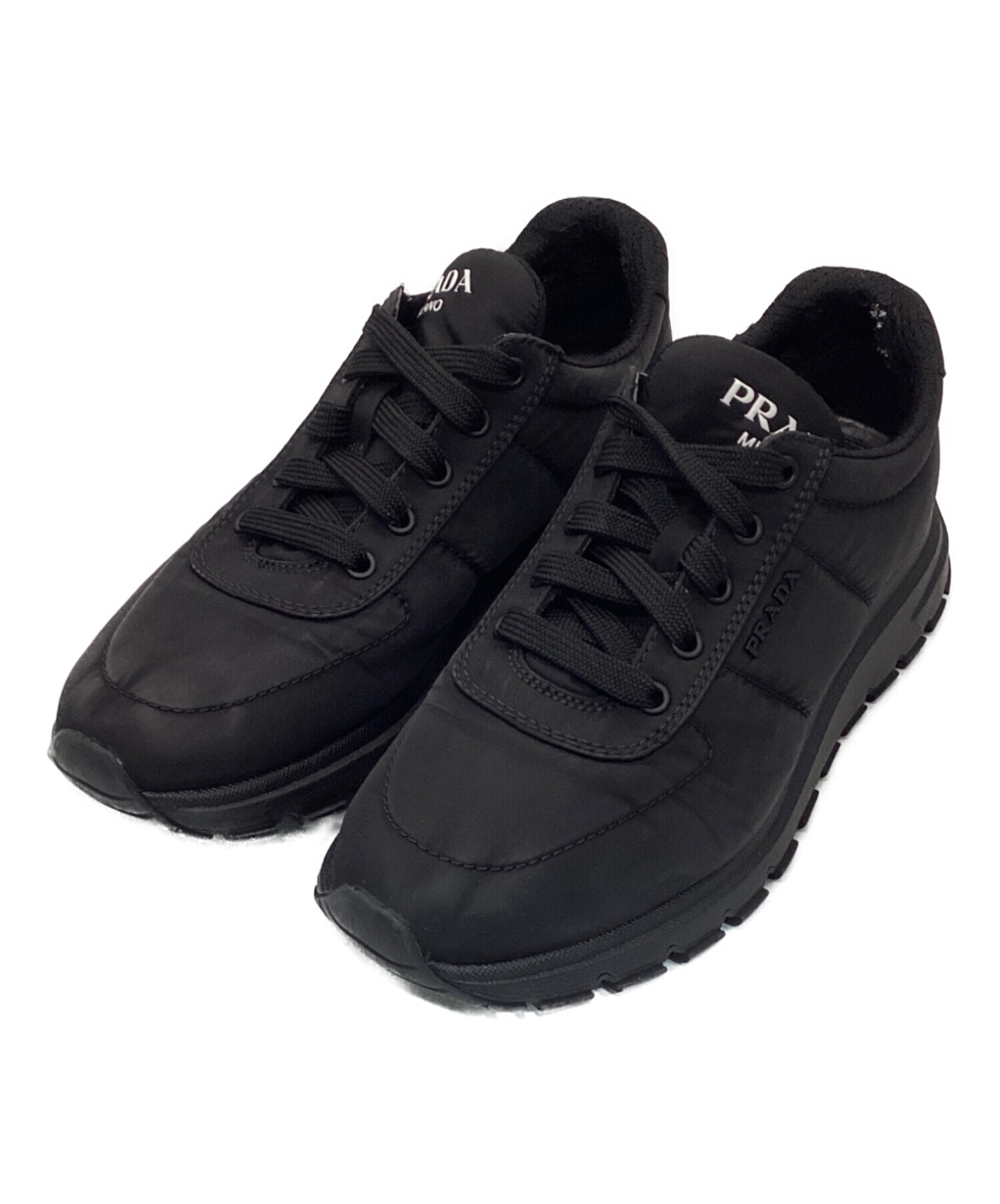 中古・古着通販】PRADA (プラダ) RE-NYLONローカットスニーカー