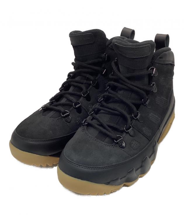 中古・古着通販】NIKE (ナイキ) AIR JORDAN 9 RETRO BOOT ブラック 