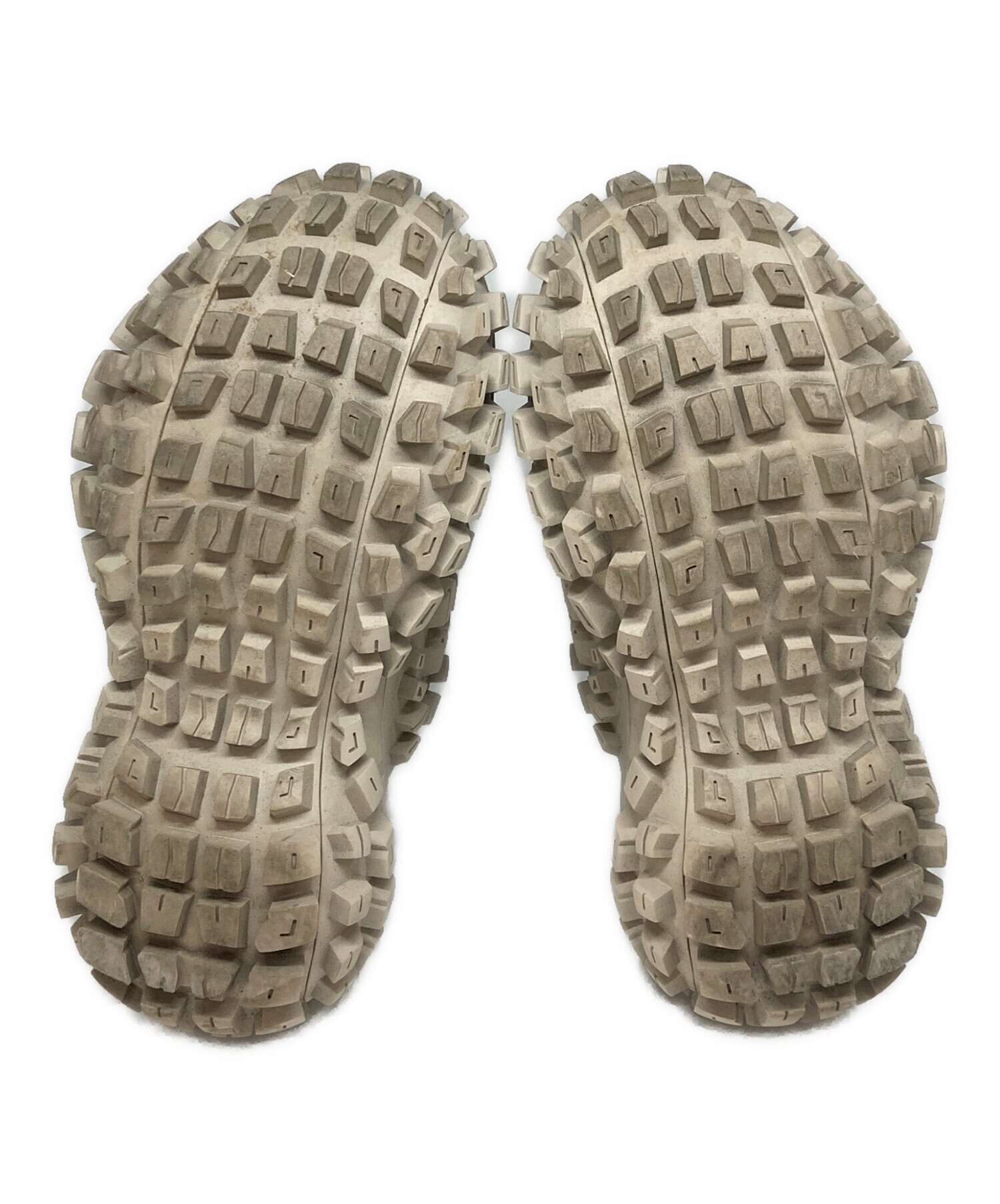 Balenciaga サンダル ベージュ 中古・古着通販】BALENCIAGA (バレンシアガ) Bouncer クロッグサンダル