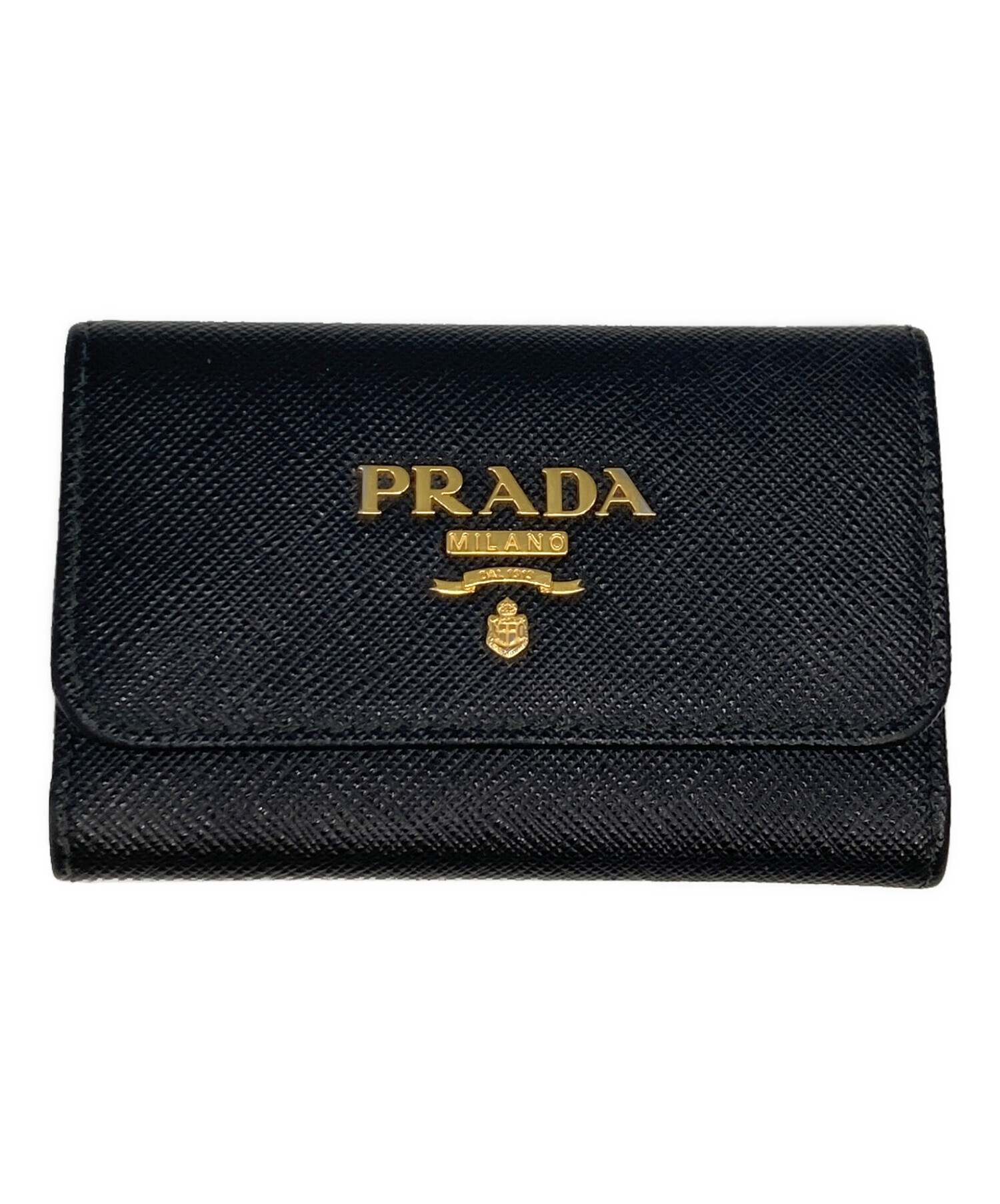 中古・古着通販】PRADA (プラダ) 4連キーケース ブラック｜ブランド