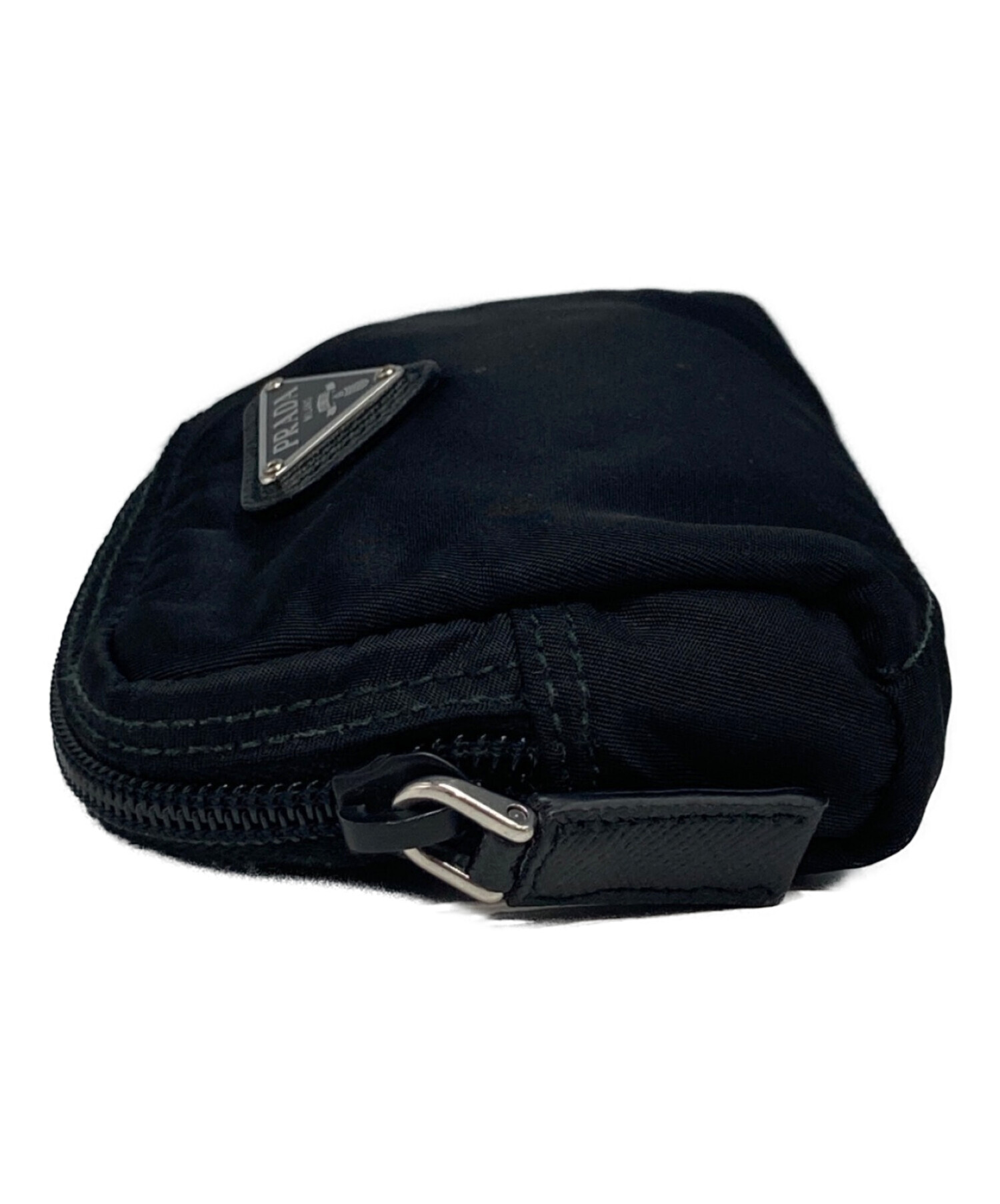 中古・古着通販】PRADA (プラダ) RE-NYLONポーチ ブラック｜ブランド