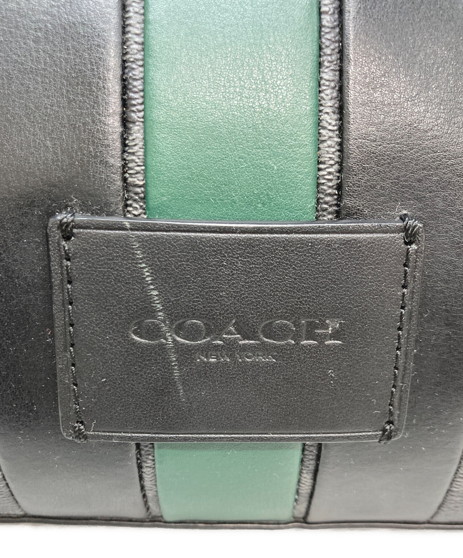 中古・古着通販】COACH (コーチ) トンプソンショルダーバッグ ブラック