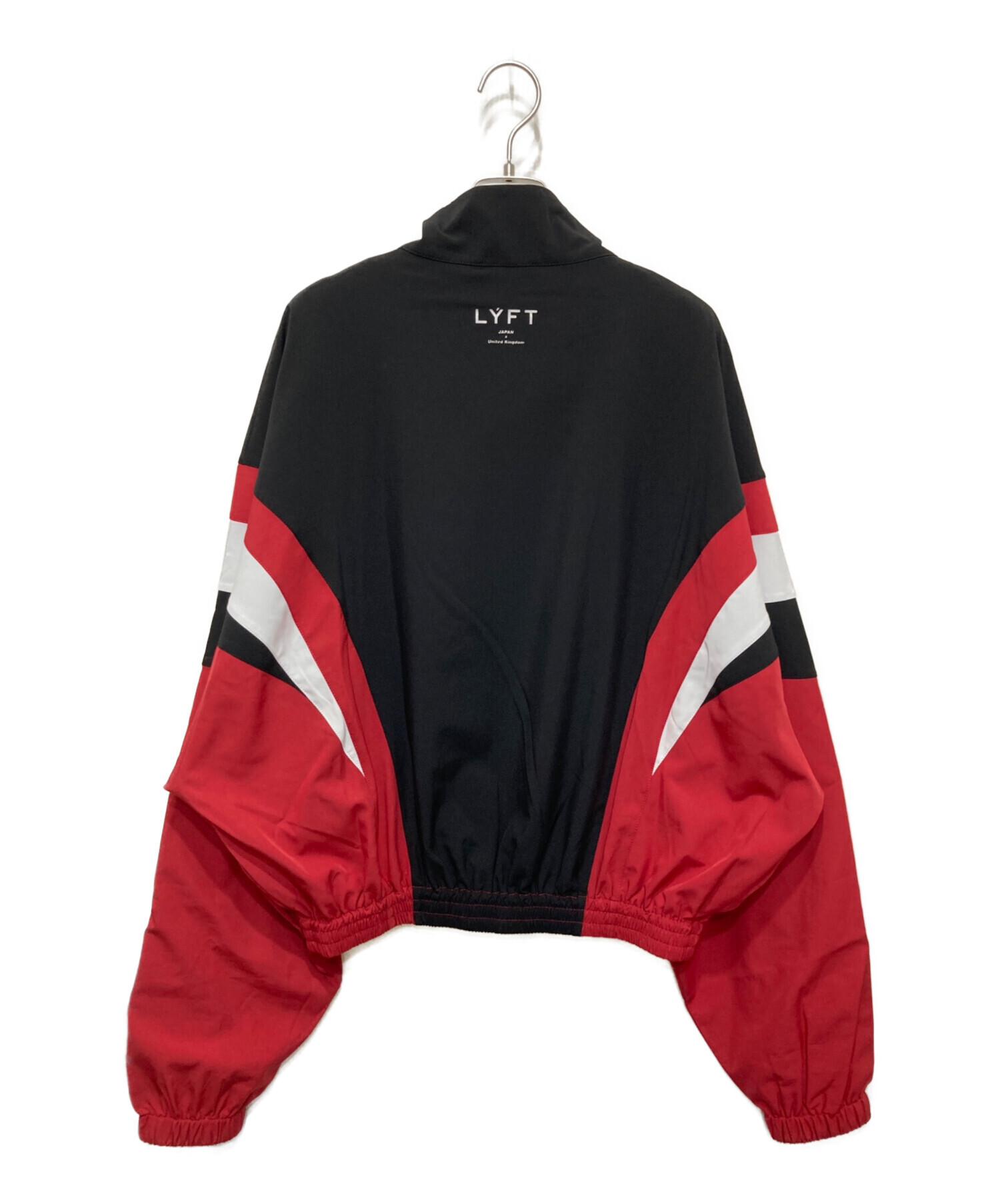 中古・古着通販】Lyft (リフト) 2LINE OVERSIZE TRACK JACKET ブラック