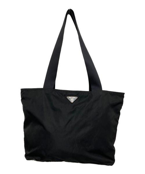 中古・古着通販】PRADA (プラダ) ナイロントートバッグ ブラック