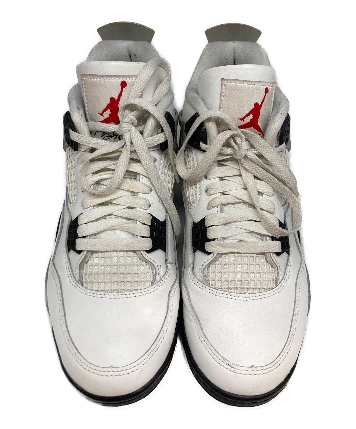 中古・古着通販】NIKE (ナイキ) エアジョーダン4レトロ ホワイト 