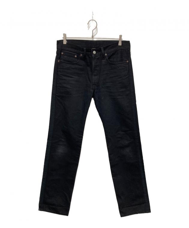 中古・古着通販】RRL (ダブルアールエル) STRAIGHT LEG ブラックデニム 