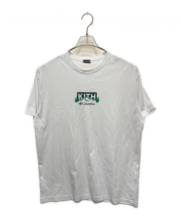 KITH×Columbia/キス×コロンビア LANDSCAPE TEE 中古・古着通販】Columbia (コロンビア) KITH (キス) コラボロゴ