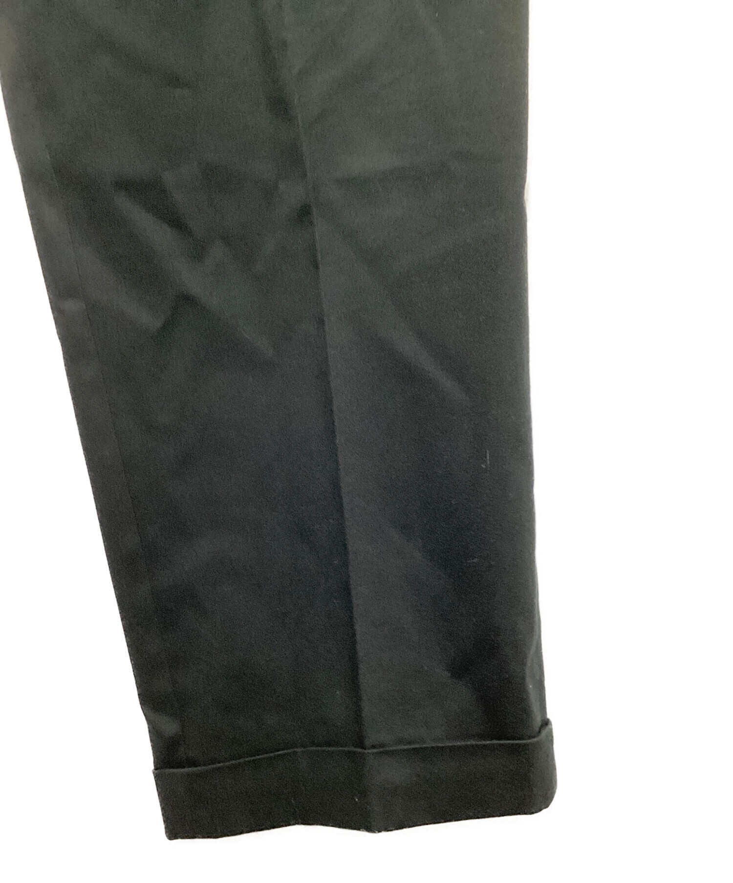 中古・古着通販】BURBERRY (バーバリー) オールド1タックトラウザー