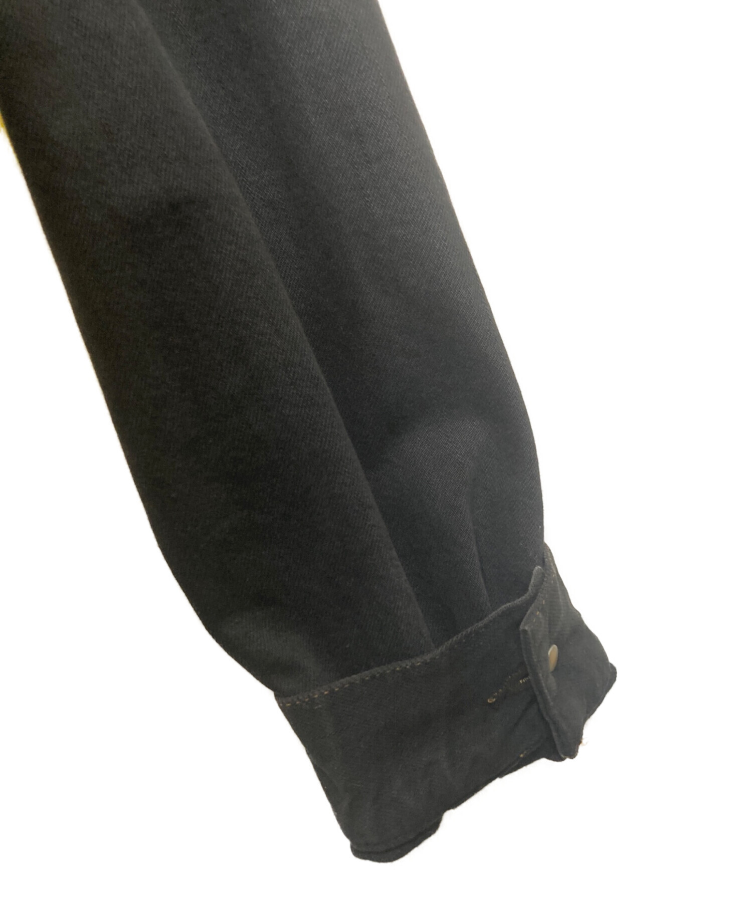 中古・古着通販】Name. (ネーム) 3rd TYPE DENIM G-JKT ブラック
