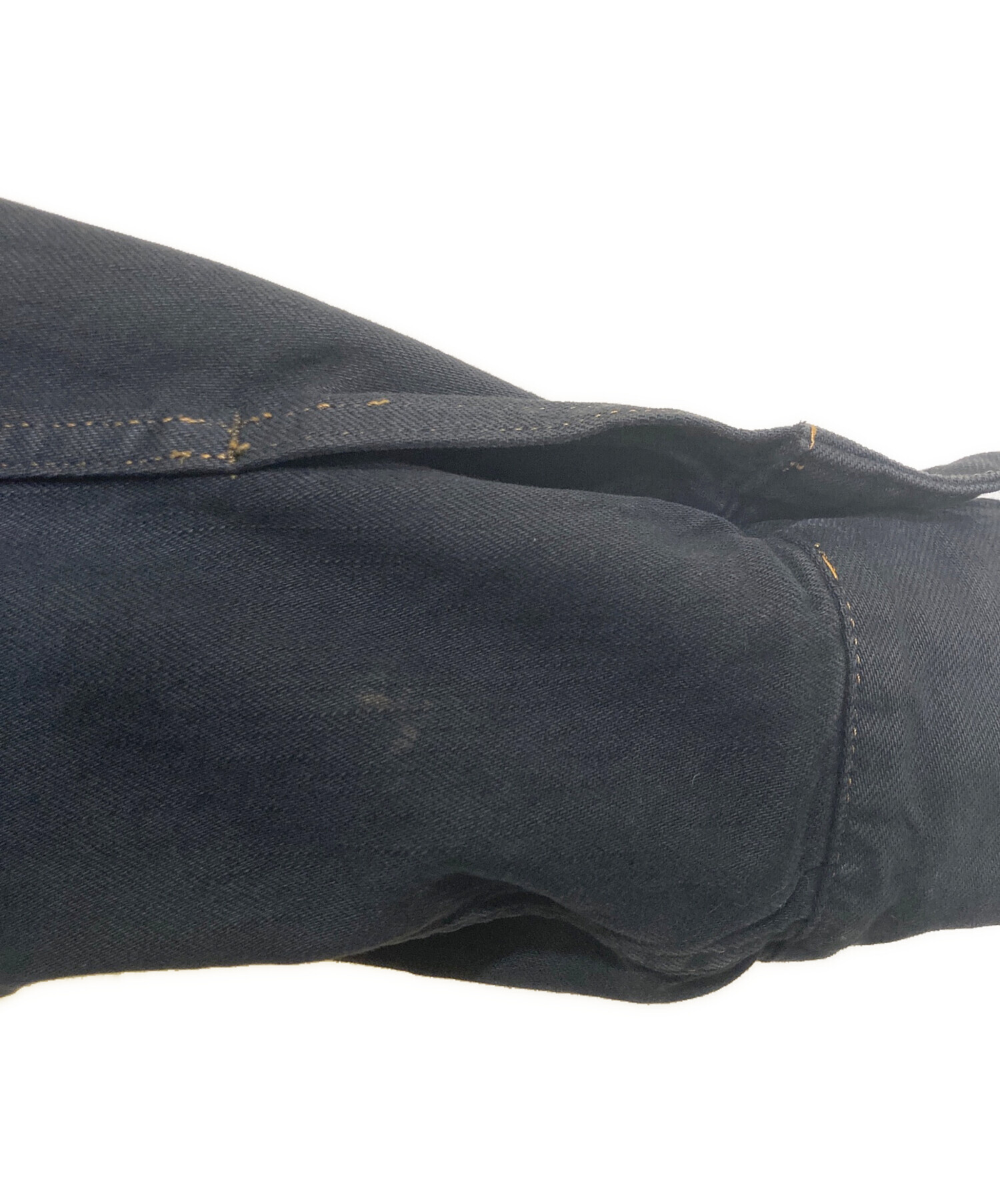 中古・古着通販】Name. (ネーム) 3rd TYPE DENIM G-JKT ブラック