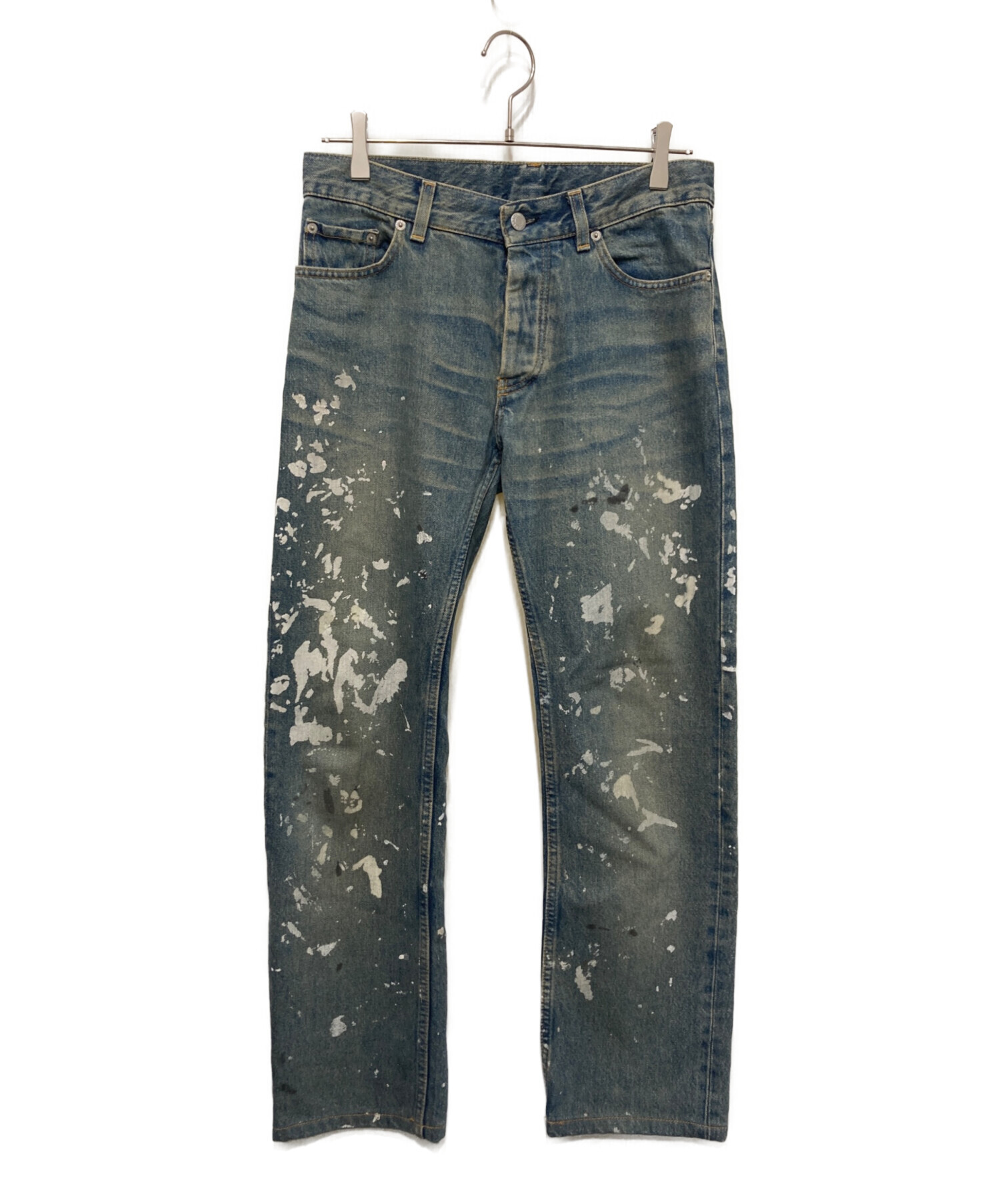 中古・古着通販】HELMUT LANG (ヘルムートラング) ペイント加工デニム
