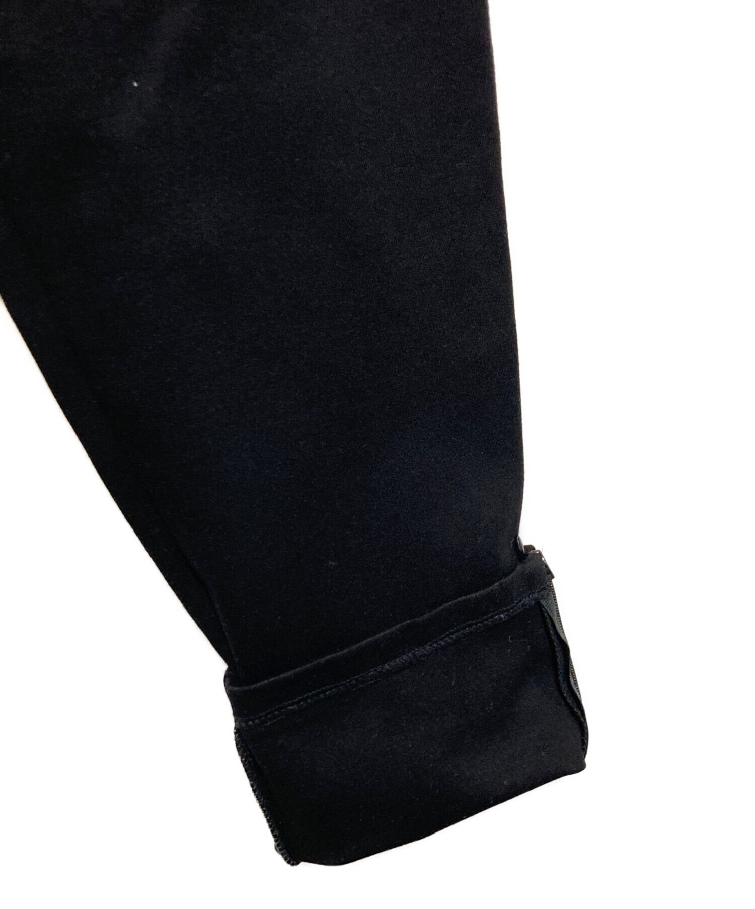 レギンスZIP パンツ　 ウィムガゼット　黒 中古・古着通販】Whim Gazette (ウィムガゼット) レギンスZIPパンツ