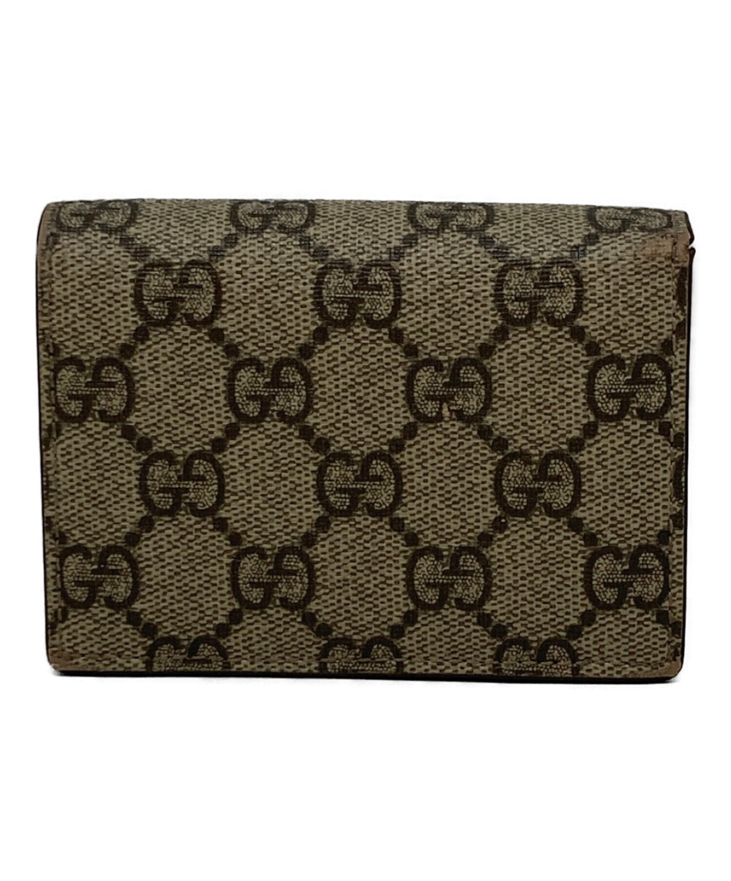 中古　GUCCI マーモント　二つ折り財布 中古・古着通販】GUCCI (グッチ) GGマーモント 2つ折り財布 アイボリー