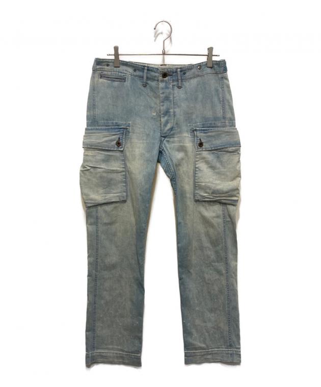 中古・古着通販】RRL (ダブルアールエル) デニムカーゴパンツ 