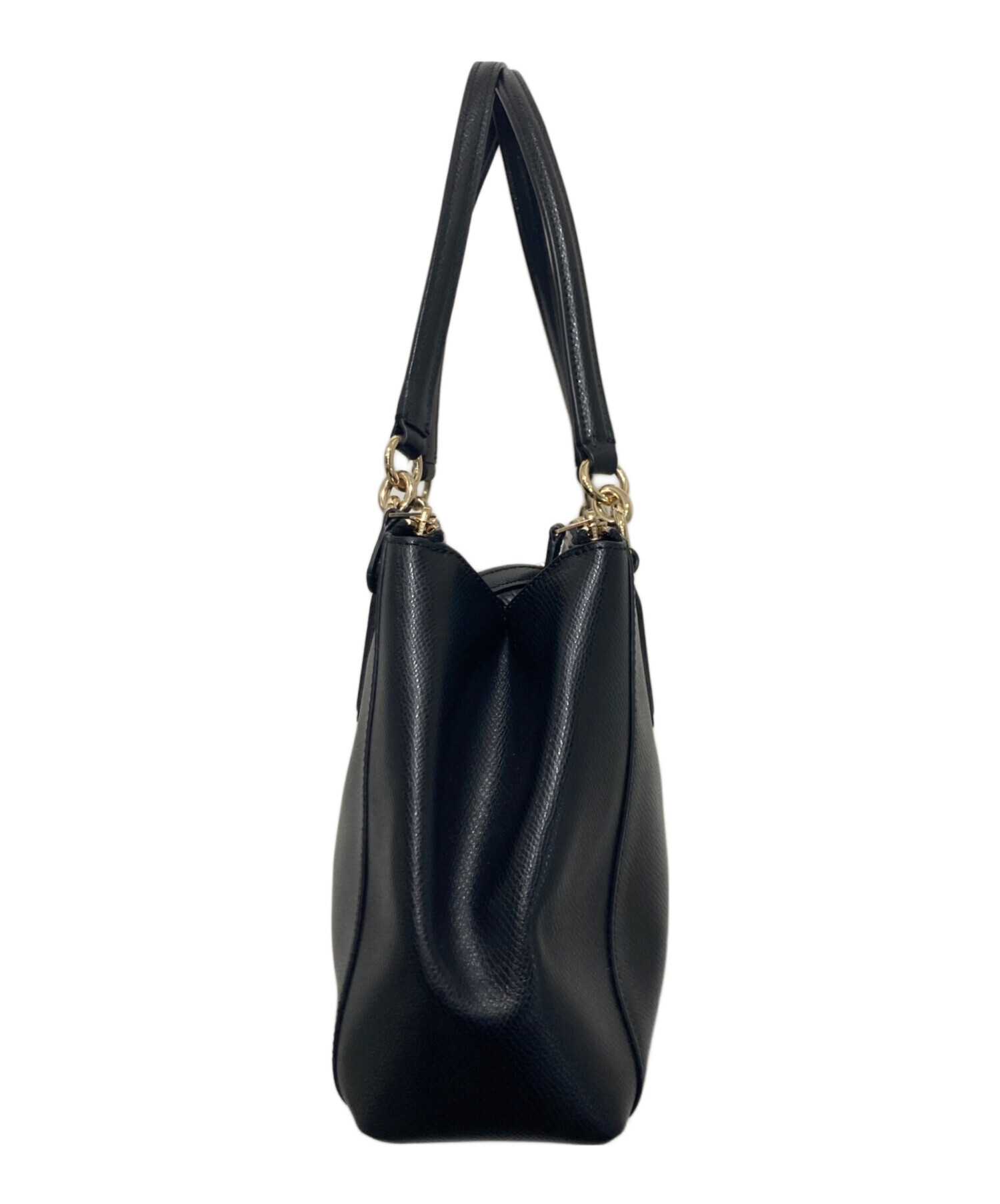 中古・古着通販】COACH (コーチ) 2WAYショルダーバッグ ブラック