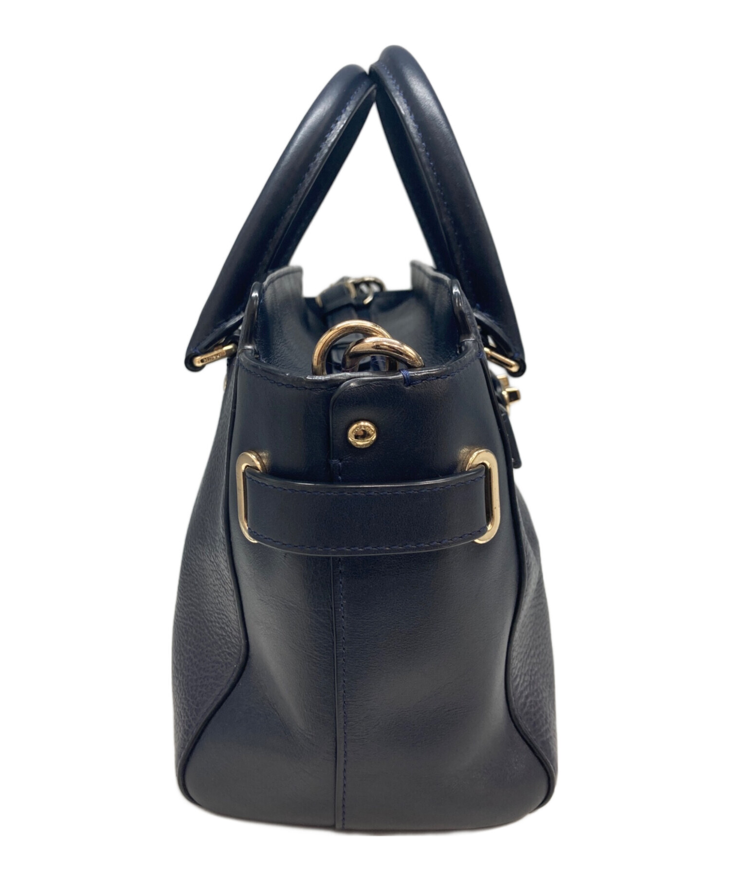 中古・古着通販】COACH (コーチ) 2WAYバッグ ネイビー｜ブランド・古着