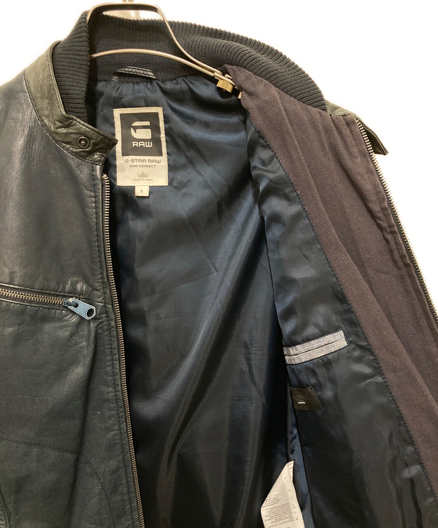 中古・古着通販】G-STAR RAW (ジースターロゥ) RCT BIKER LEATHER JKT