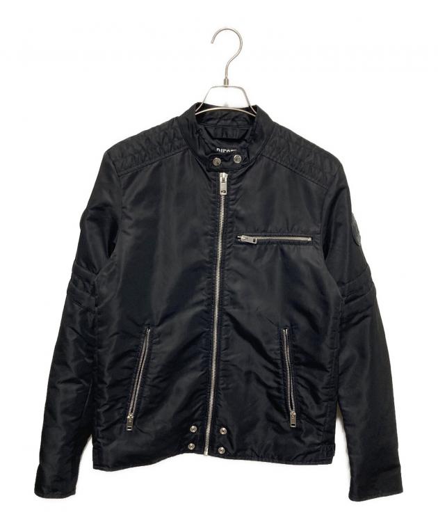 【新品未使用】DIESEL J-GRORY シングルライダースジャケット 中古・古着通販】DIESEL (ディーゼル) J-GLORY ナイロンシングル