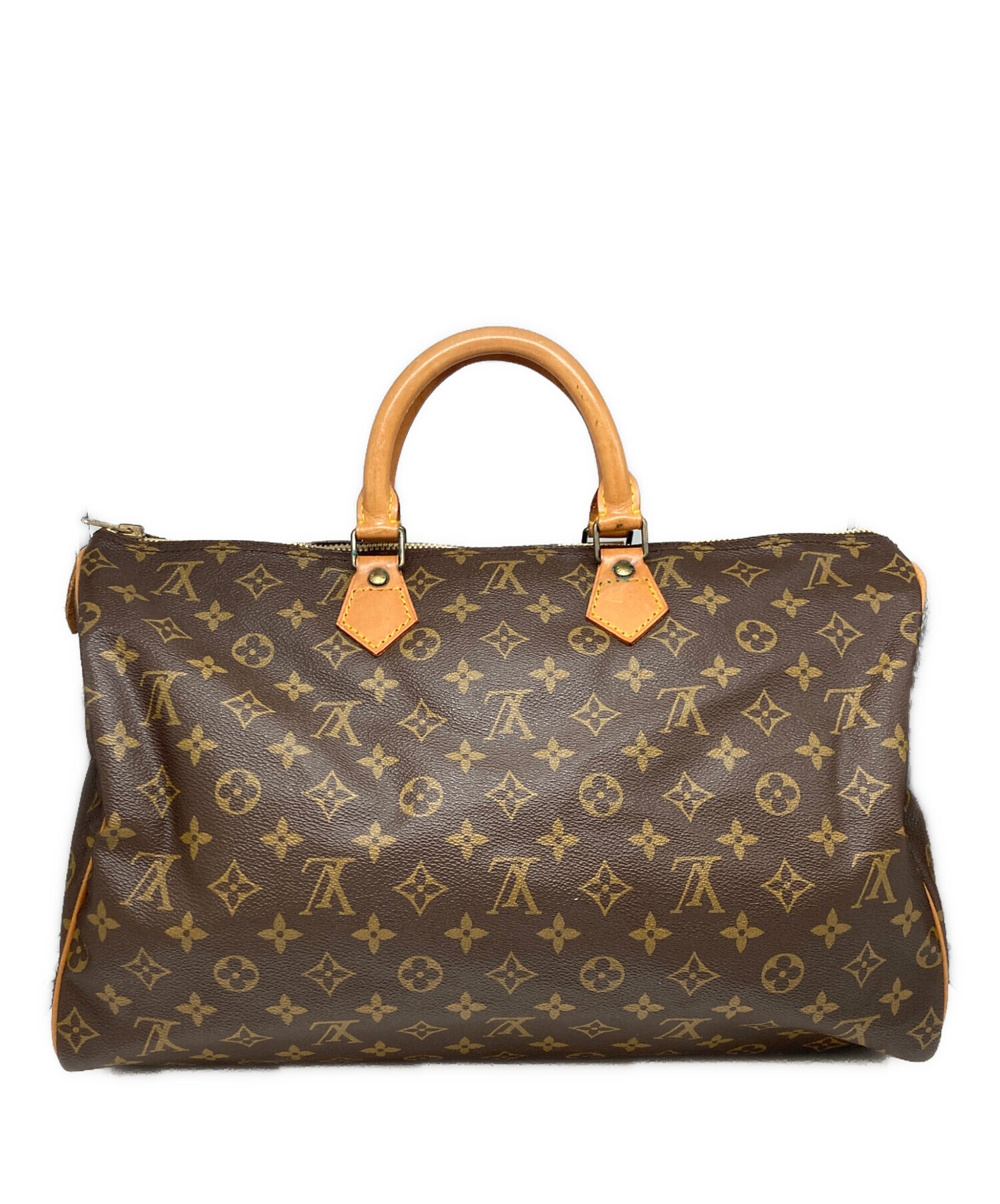 ルイ・ヴィトン ハンドバッグ ブラウン 中古・古着通販】LOUIS VUITTON (ルイ ヴィトン) ハンドバッグ