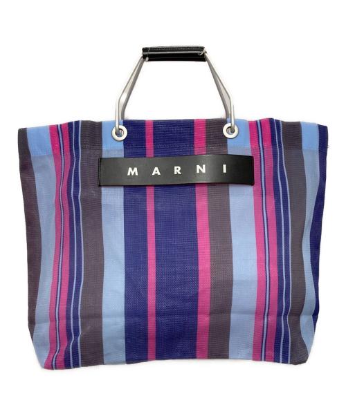 中古・古着通販】MARNI (マルニ) フラワーカフェストライプバッグ