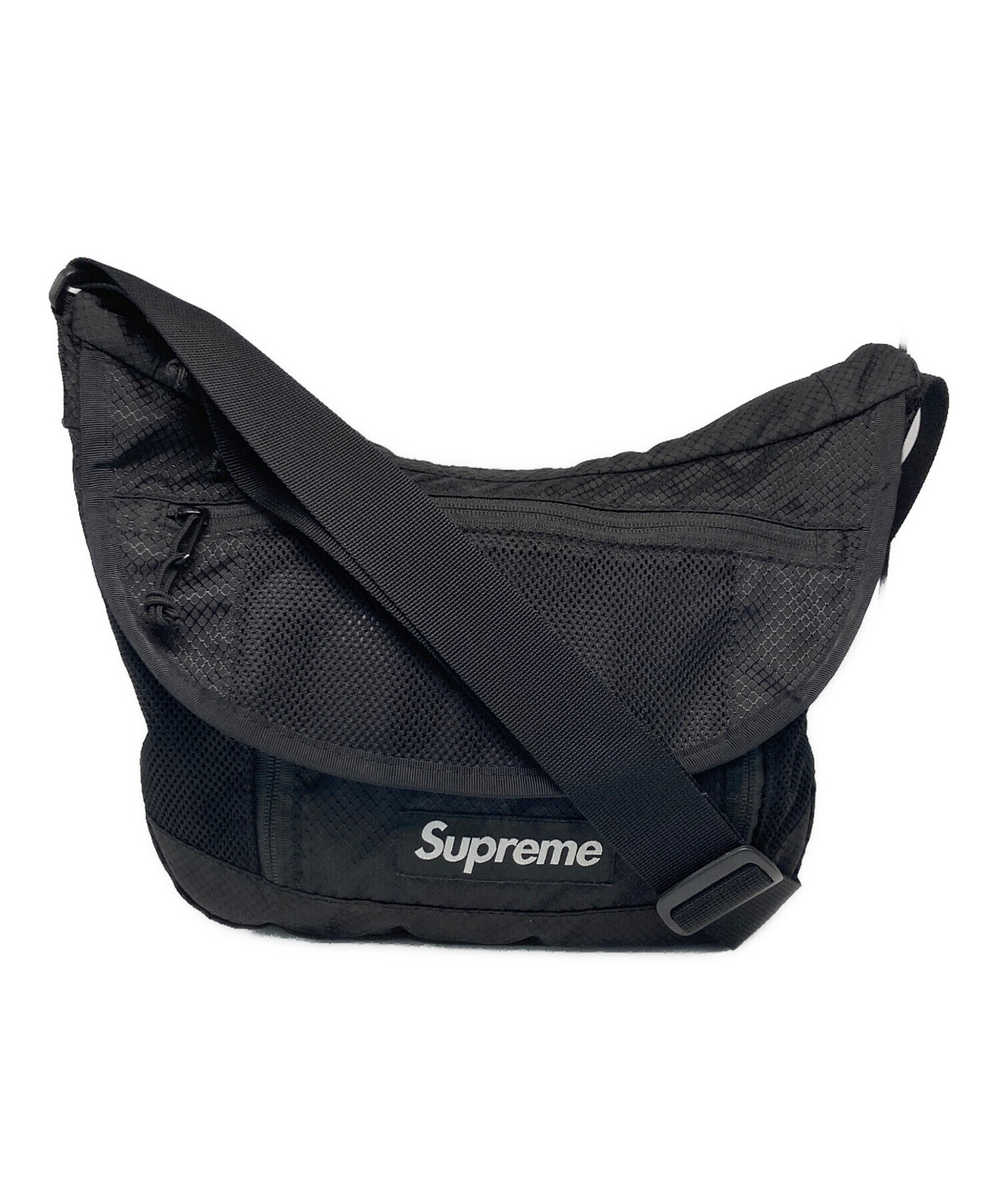 【新品未使用】 Supreme ブラック メッセンジャーバッグ 中古・古着通販】SUPREME (シュプリーム) Small Messenger Bag