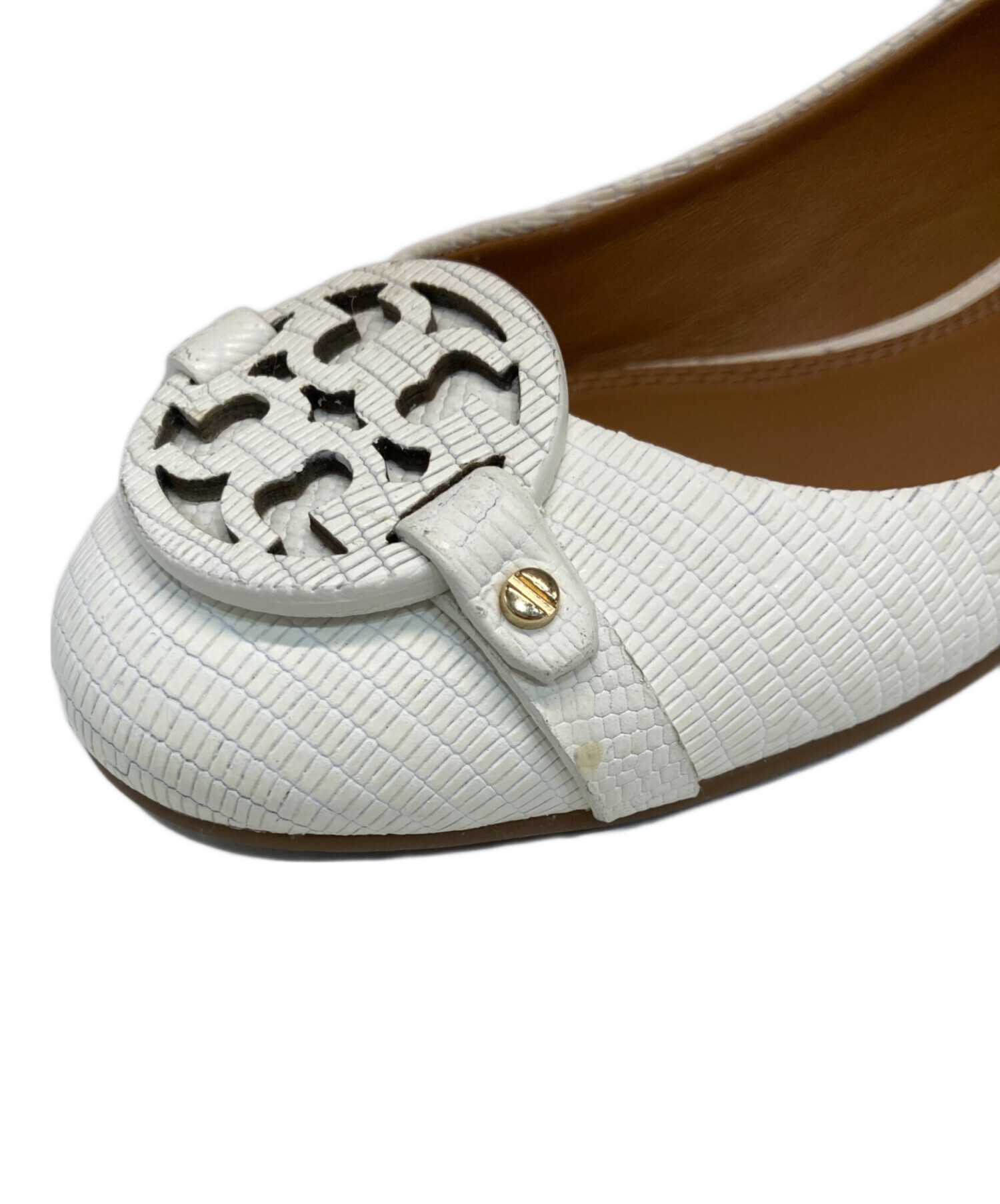 中古・古着通販】TORY BURCH (トリーバーチ) フラットパンプス