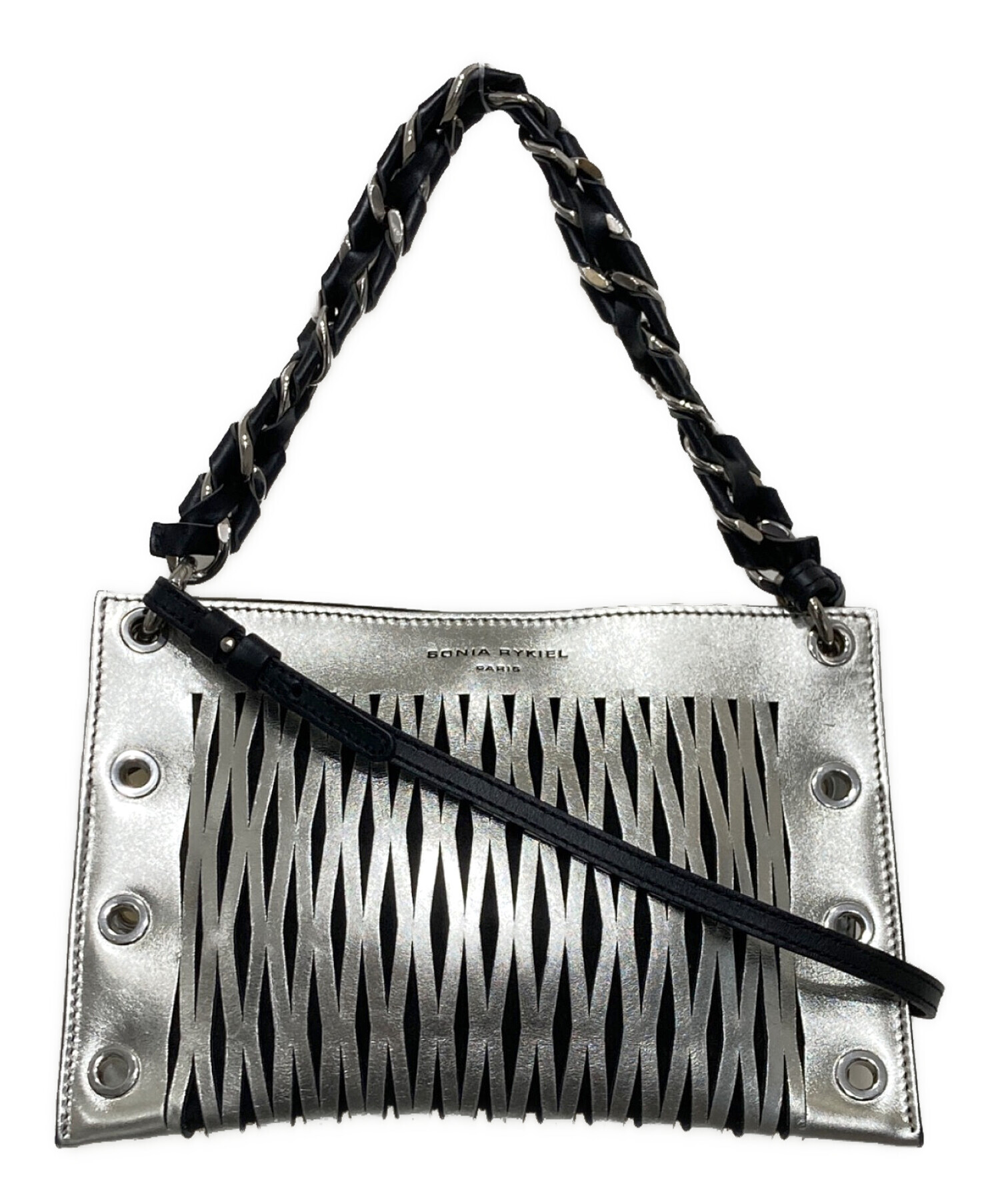 中古・古着通販】SONIA RYKIEL (ソニア リキエル) メッシュショルダー