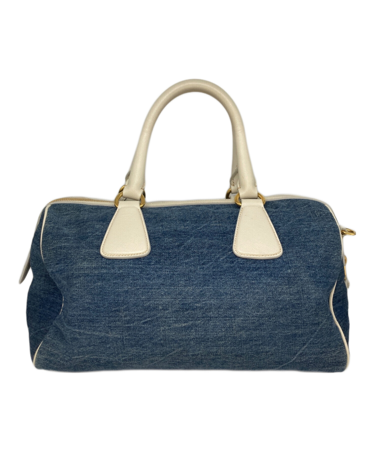 中古・古着通販】PRADA (プラダ) デニムトートバッグ インディゴ 