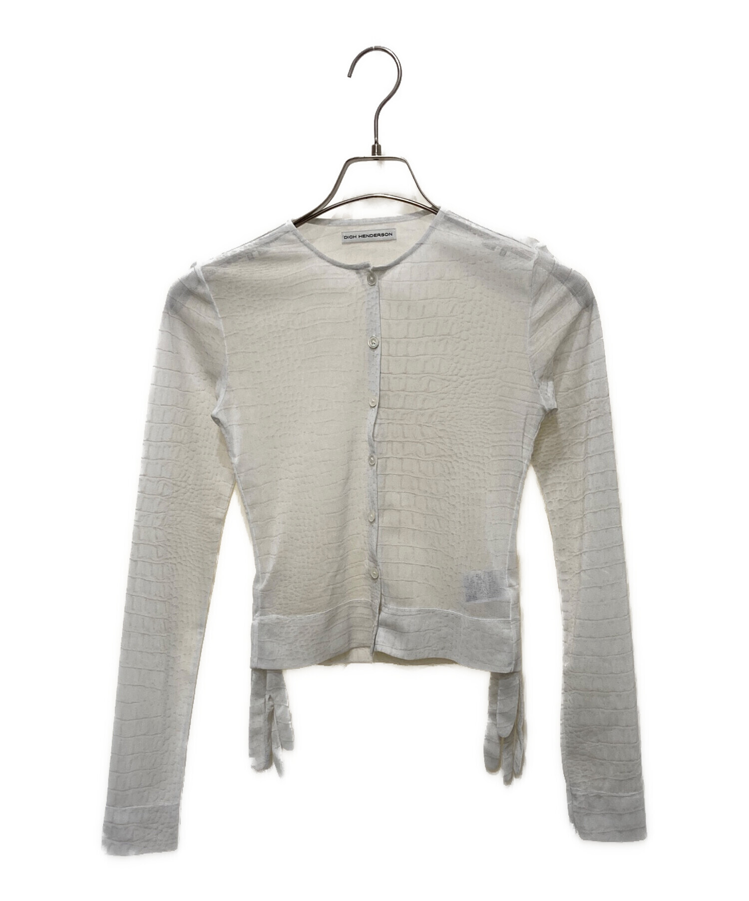 c*3様 DICH HENDERSON sheer cardigan 中古・古着通販】DICH HENDERSON (ディッチ ヘンダーソン) シアー