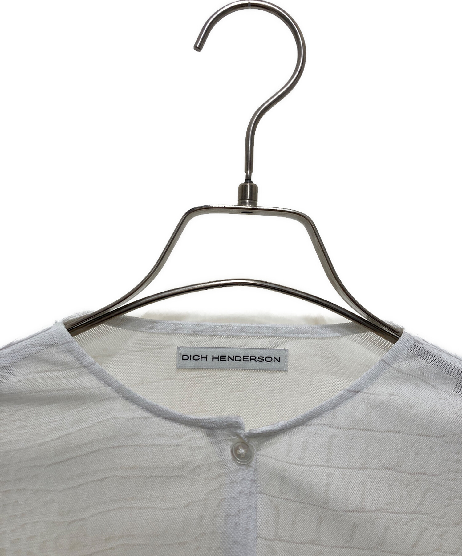 c*3様 DICH HENDERSON sheer cardigan 中古・古着通販】DICH HENDERSON (ディッチ ヘンダーソン) シアー