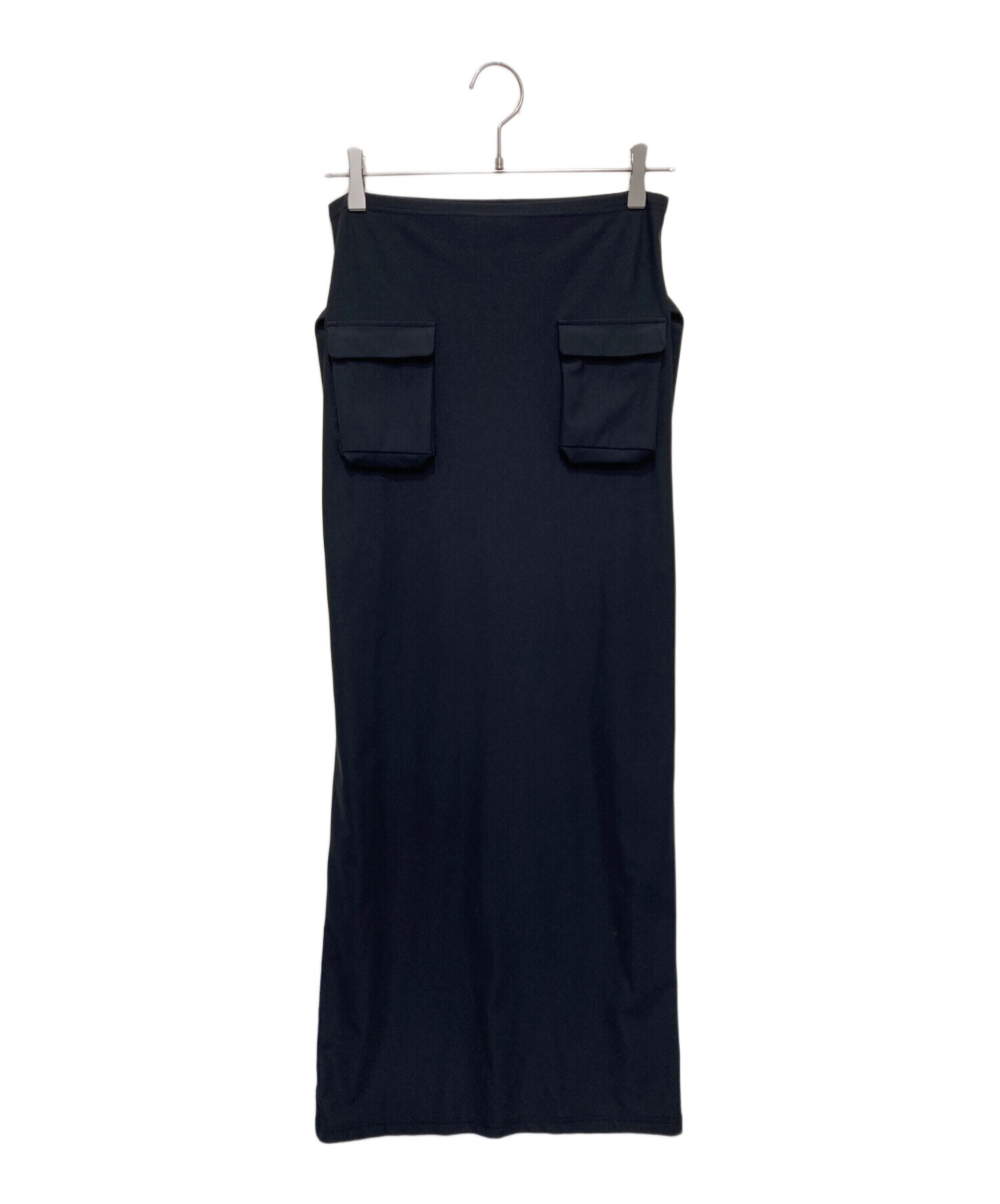 DICH HENDERSON jogging maxi skirt ブラック 中古・古着通販】DICH HENDERSON (ディッチ ヘンダーソン) jogging