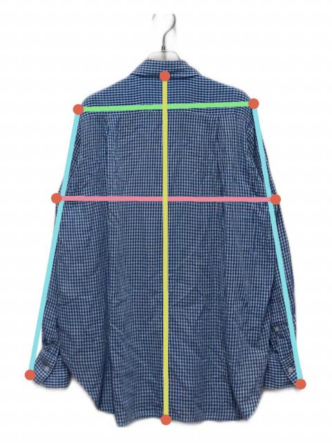 未使用新品】ブラミンク Blamink⭐︎ギンガムチェック ブラウス 中古