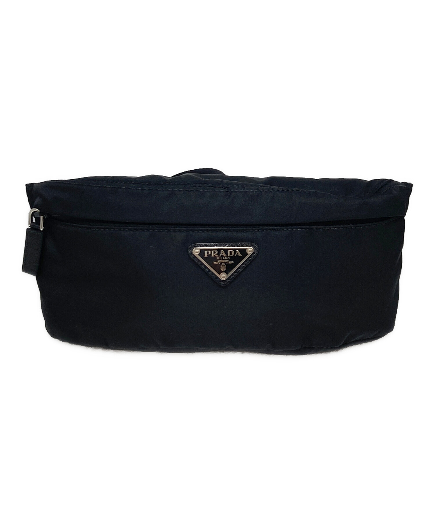 中古・古着通販】PRADA (プラダ) Re-Nylon ウエストバッグ ブラック