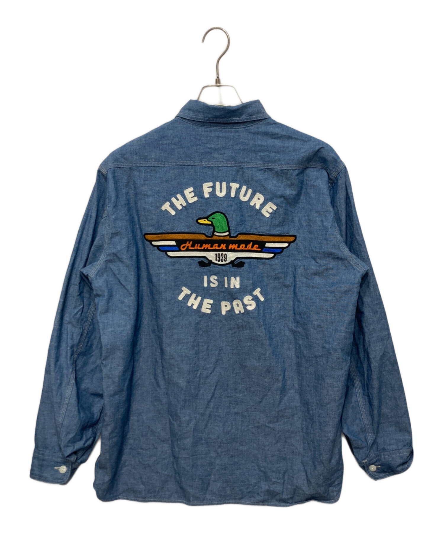 中古・古着通販】HUMAN MADE (ヒューマンメイド) CHAMBRAY SHIRT