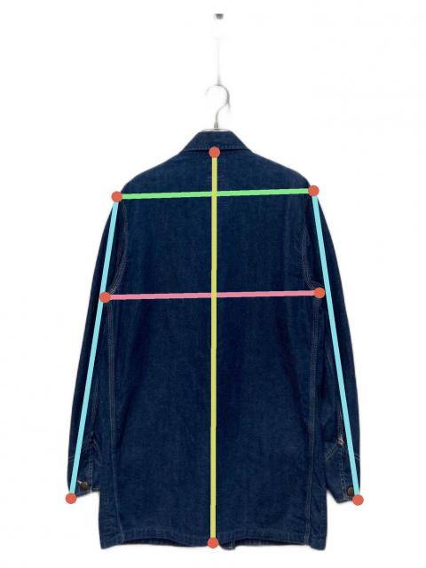 中古・古着通販】BLUE BLUE (ブルーブルー) カバーオール インディゴ