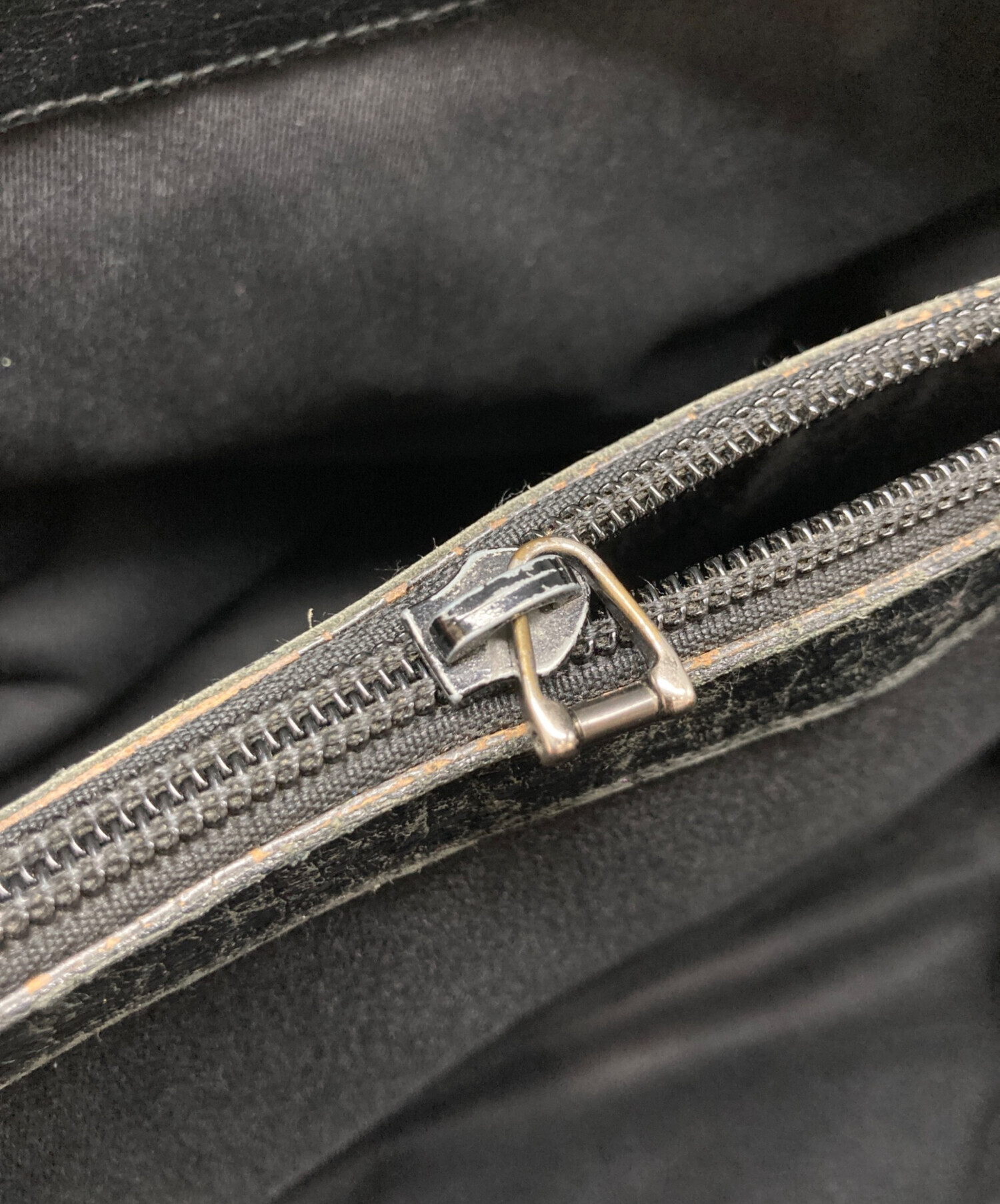 中古・古着通販】GUCCI (グッチ) GGキャンバスバンブートートバッグ