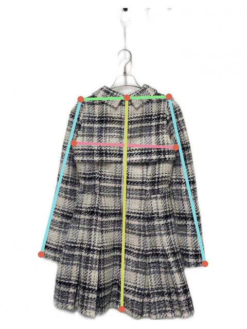 【専用】M meeme フェイクレイヤードロービングチェックミニワンピース 中古・古着通販】M ME EME (エムミーエメ) フェイクレイヤード