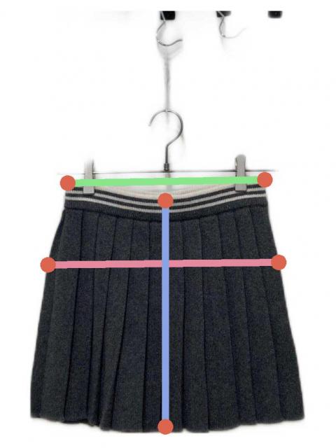 中古・古着通販】MIU MIU (ミュウミュウ) カシミヤウールプリーツ