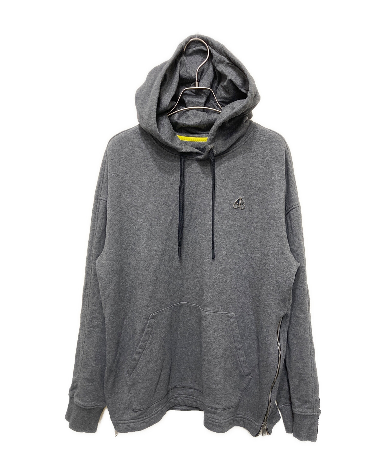【新品タグ付き】ムースナックルズ　パーカー　黒　MOOSE KNUCKLES 中古・古着通販】MOOSE KNUCKLES (ムース ナックルズ) サイドジップ