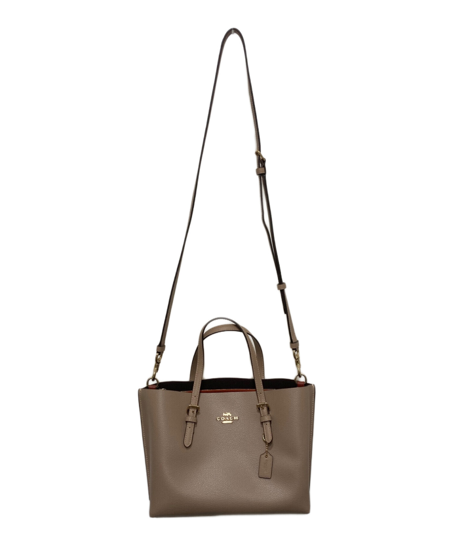 中古・古着通販】COACH (コーチ) モリー トート2WAYバッグ ベージュ