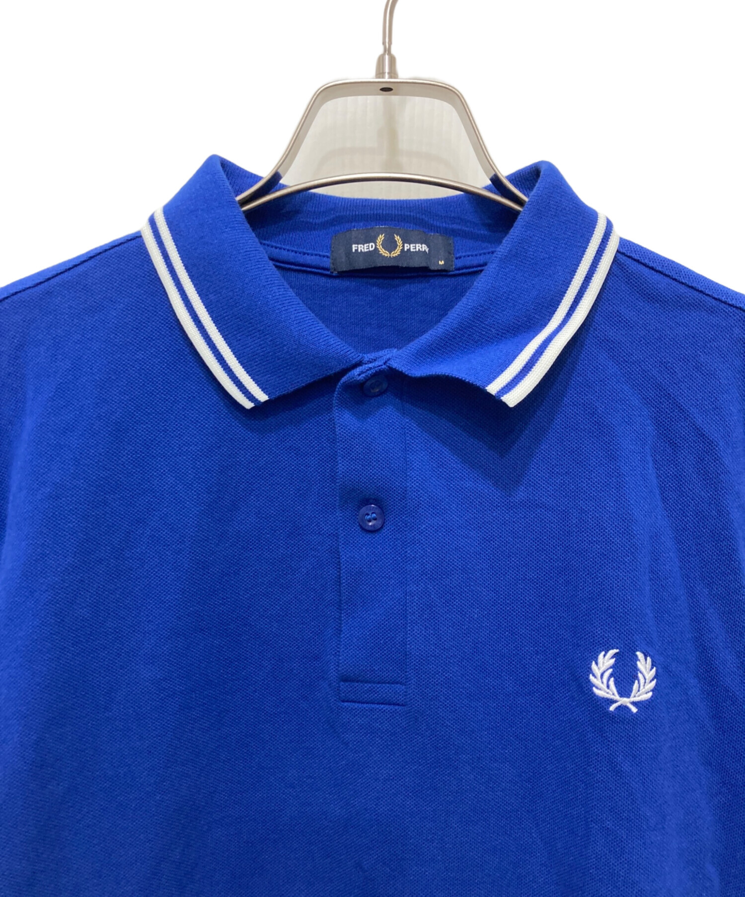 中古・古着通販】FRED PERRY (フレッドペリー) ポロシャツ ブルー