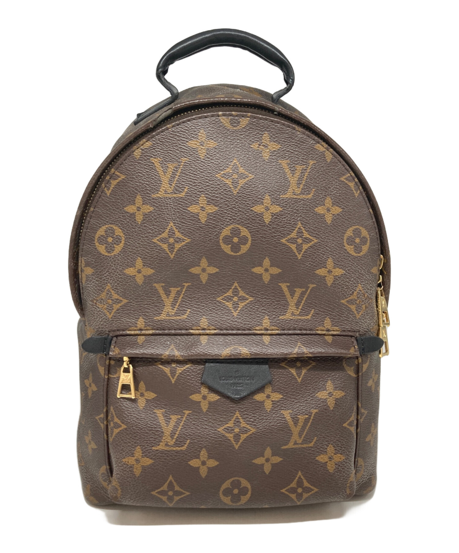 Louis Vuitton リュック ダークブラウン 中古・古着通販】LOUIS VUITTON (ルイ ヴィトン) リュック ブラウン
