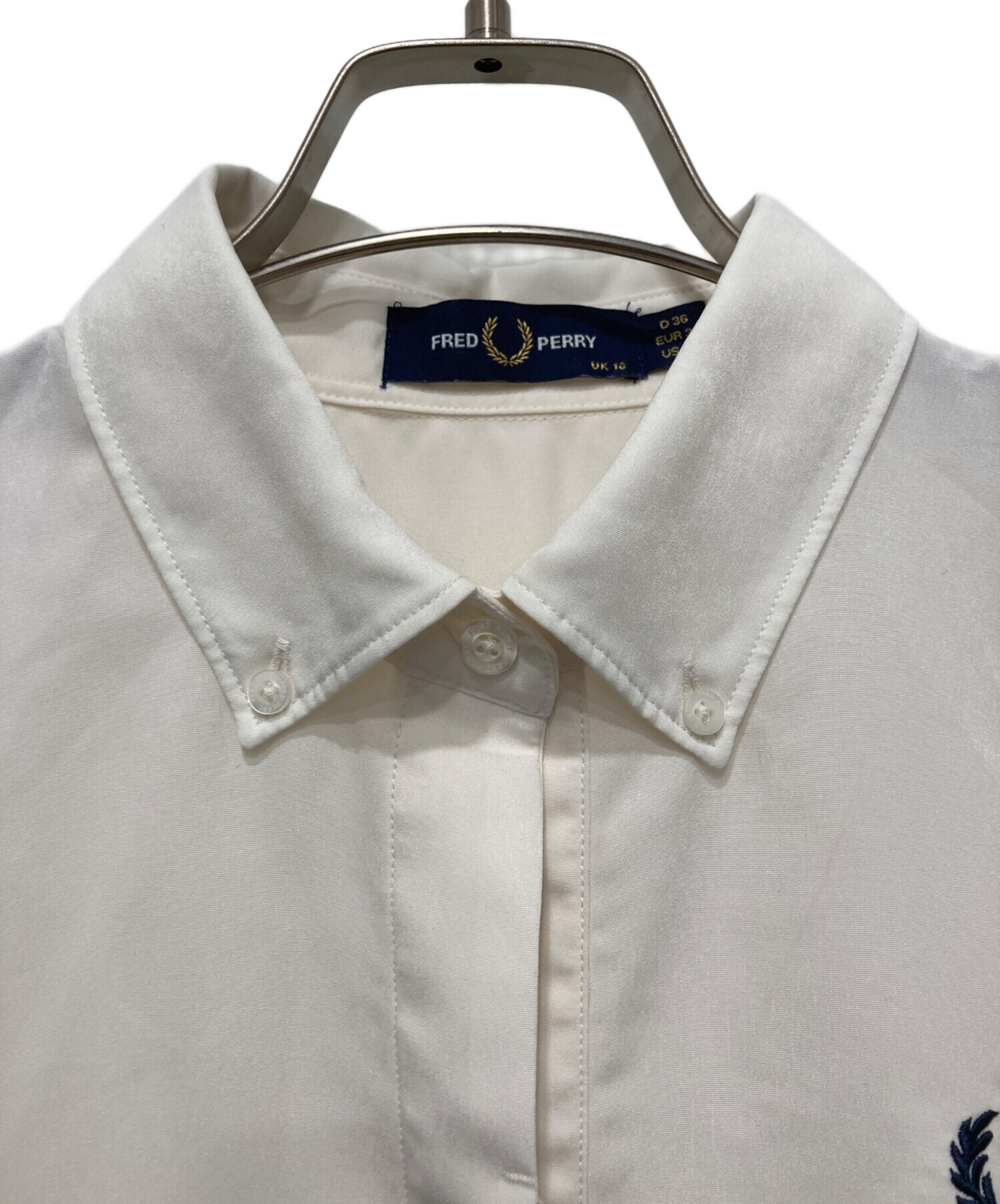 中古・古着通販】FRED PERRY (フレッドペリー) 半袖シャツワンピース