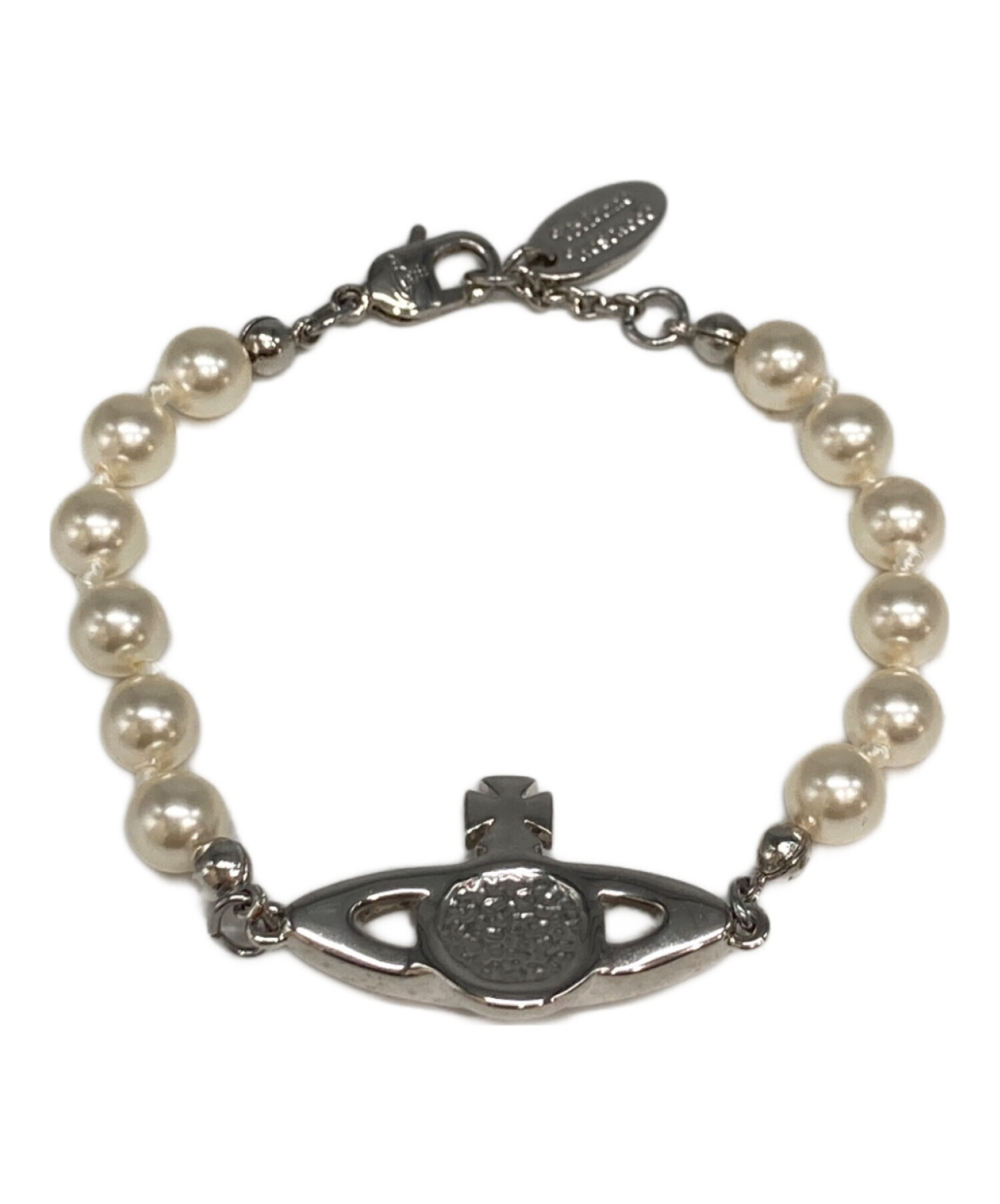 付属品付 Vivienne Westwood パールブレスレットミニバスレリーフ 中古・古着通販】Vivienne Westwood (ヴィヴィアンウエストウッド