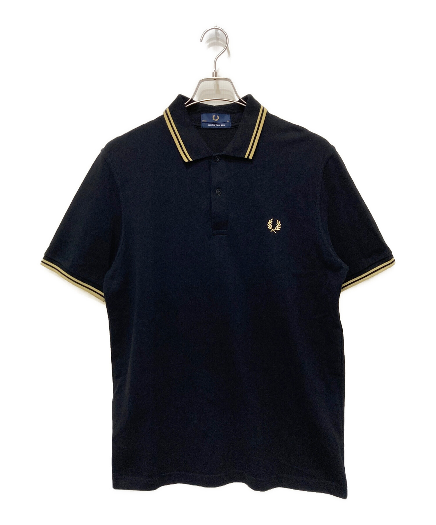 中古・古着通販】FRED PERRY (フレッドペリー) ポロシャツ ブラック