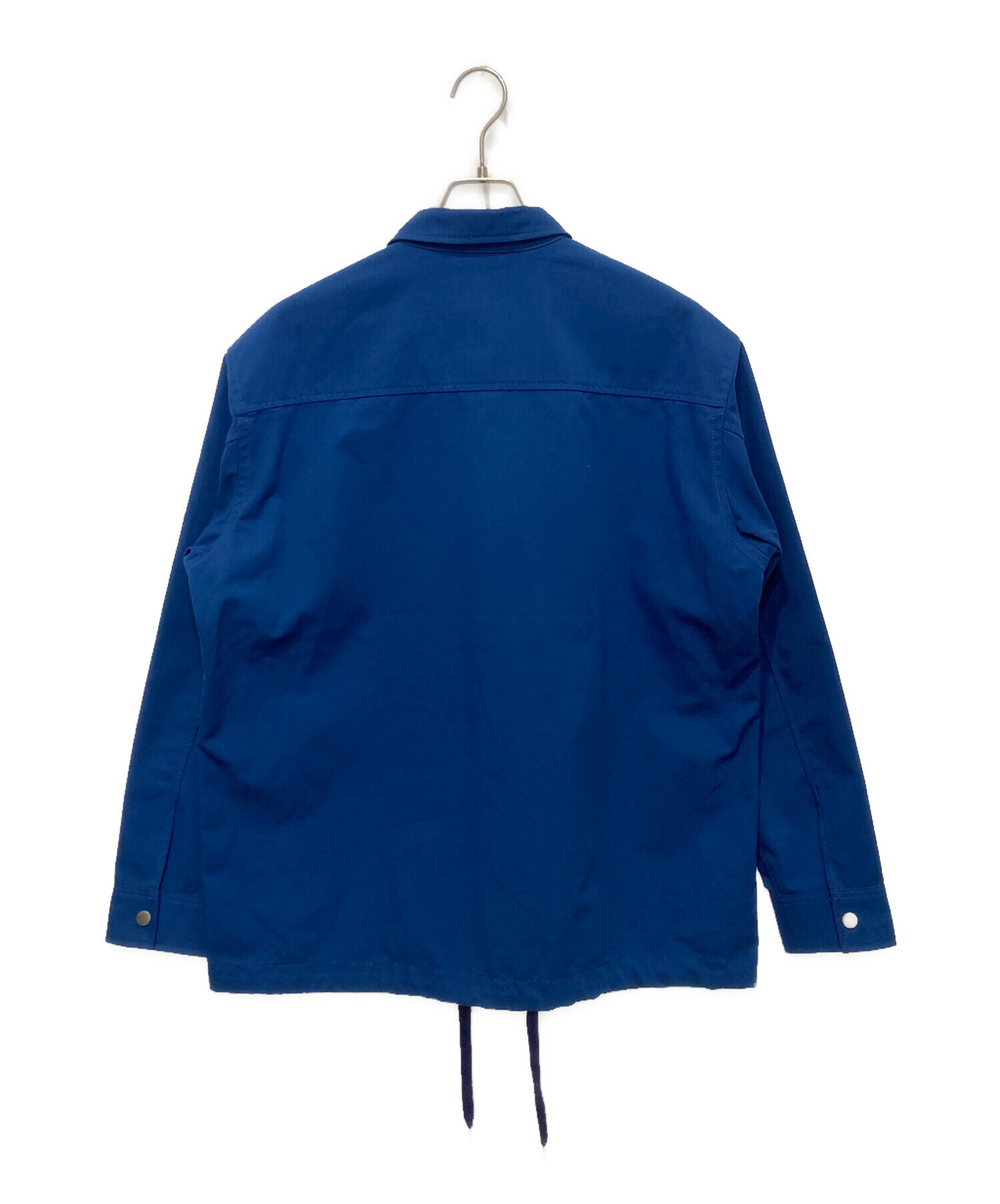 中古・古着通販】LACOSTE (ラコステ) 防風撥水シャツジャケット ブルー